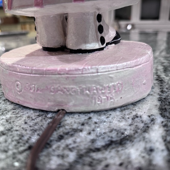 RARE 1976 Juta Sangthaweep Little Girl Lamp - Famous Disney Artist - Picture 9 of 9